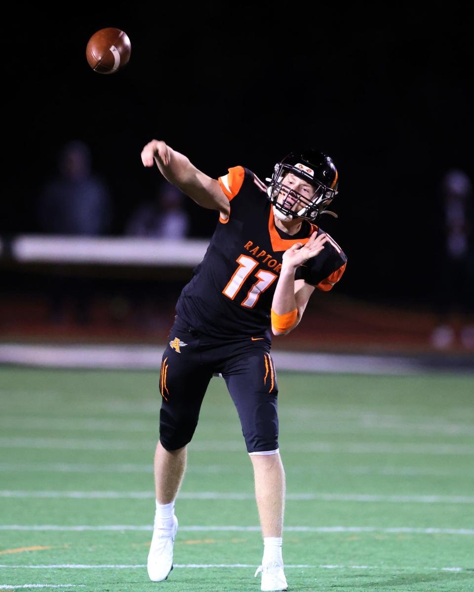 Griffin Scalf led the ECC in passing in 2021 for Anderson.