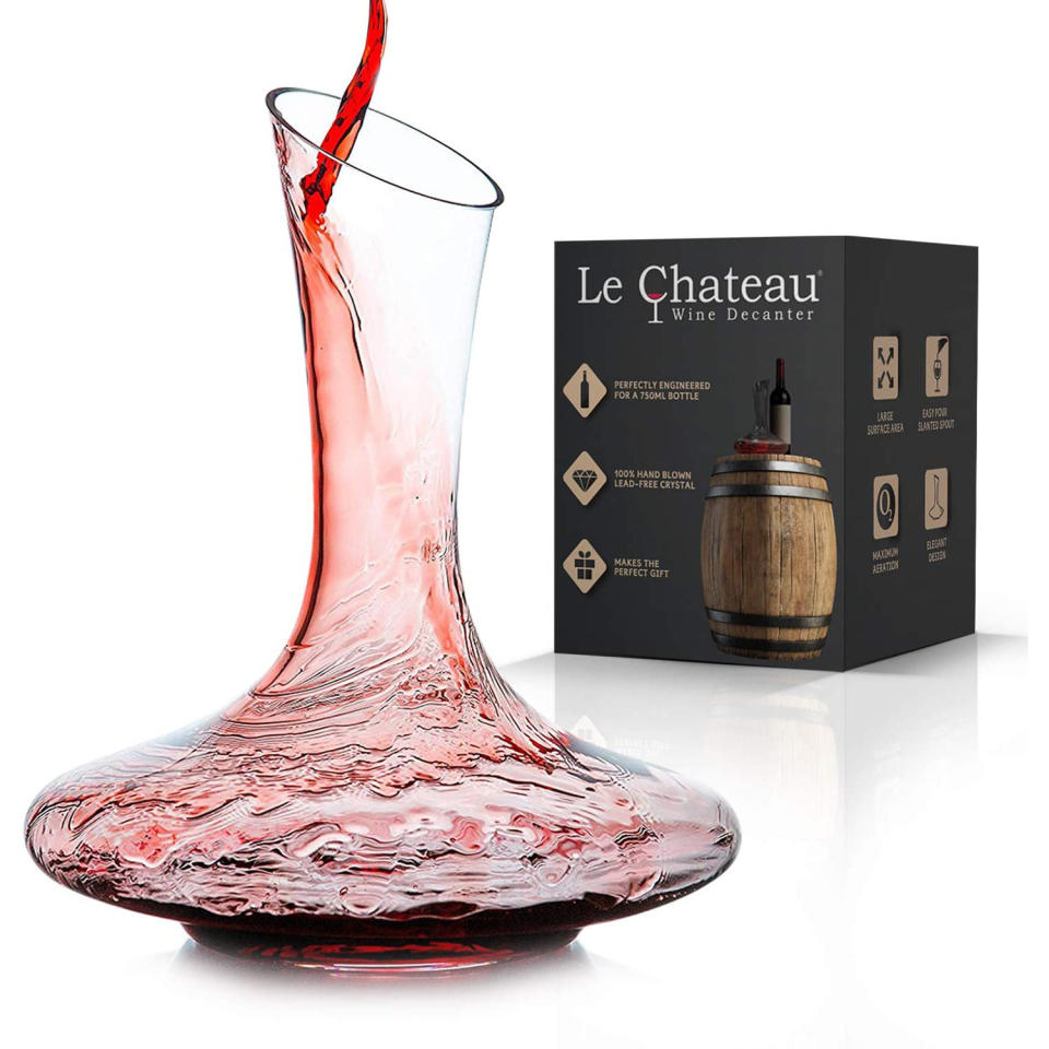 gifts for foodies: Le Chateau Wine Decanter