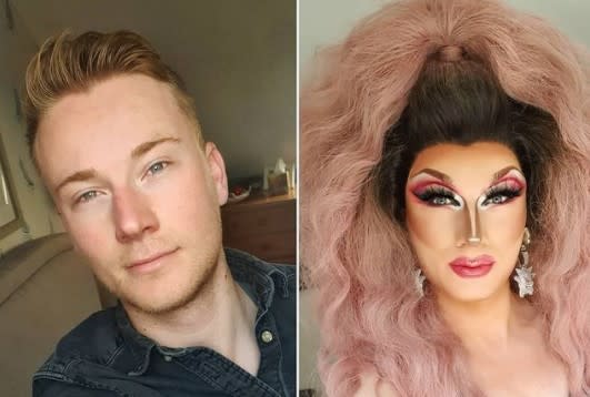 Sam Sheperd, aka Layla Zee Susan, who was threatened by Lee Ryan after 'calling out' his offensive comment. (Instagram)