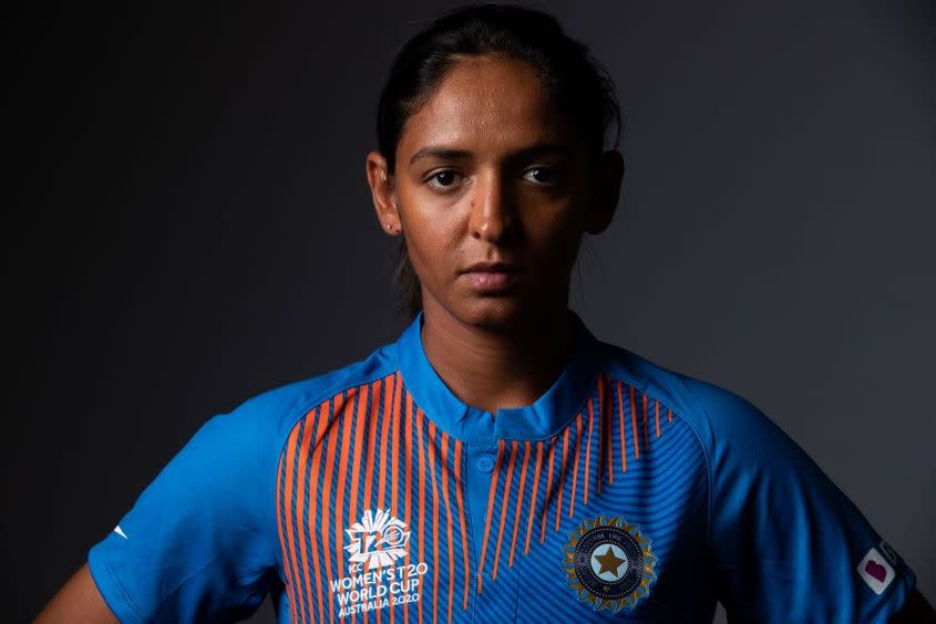 Harmanpreet Kaur will hope to lead India to glory. Pic: ICC