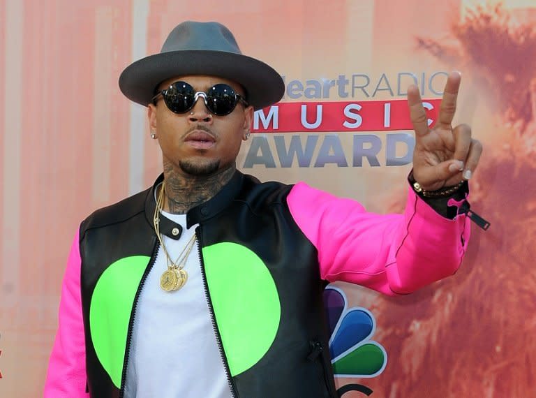Chris Brown allegedly pointed a gun at a woman in an hours-long standoff