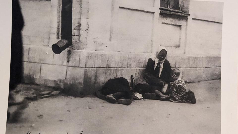 One of the photos that will be part of the Holodomor memorial on Prince Edward Island. 