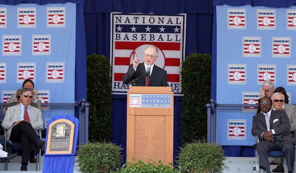 Will anyone be inducted into the Baseball Hall of Fame in 2021? Maybe not. (Photo by Jim McIsaac/Getty Images)