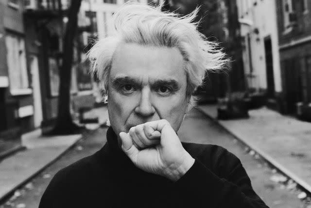 <p>Shervin Lainez</p> David Byrne in 2020