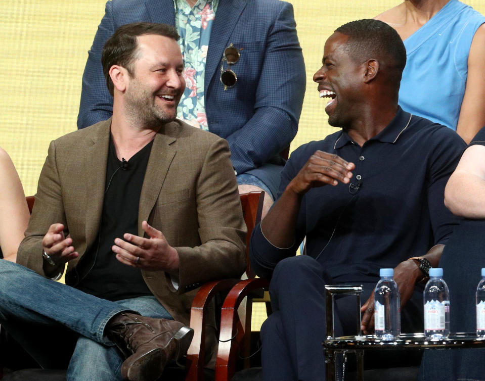 Dan Fogelman and Sterling K. Brown