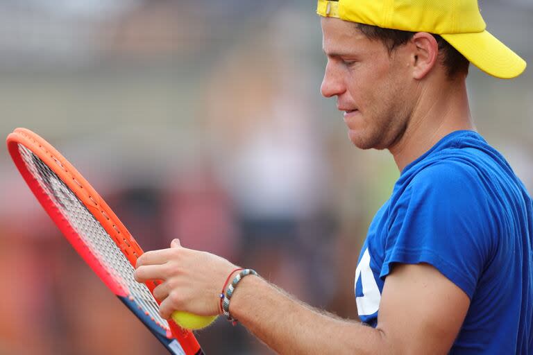 Diego Schwartzman cayó en la primera ronda de la qualy del Masters 1000 de Madrid