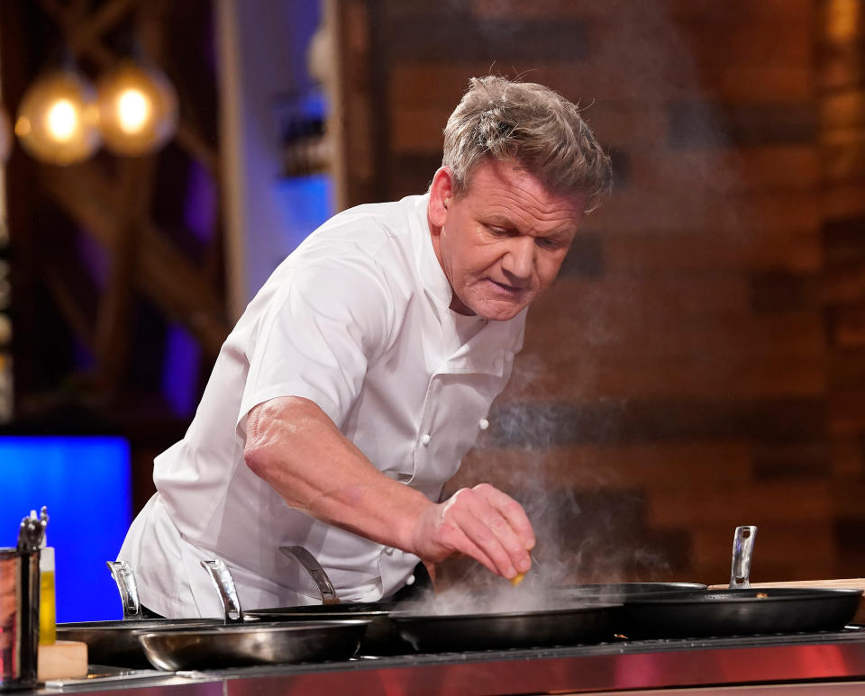 MASTERCHEF: Chef/host Gordon Ramsay in the Semi Finale Pt. 2 - 3 Chef Showdown airing Wednesday, Sept. 8 (8:00-9:00 PM ET/PT) on FOX. (Photo by FOX via Getty Images)