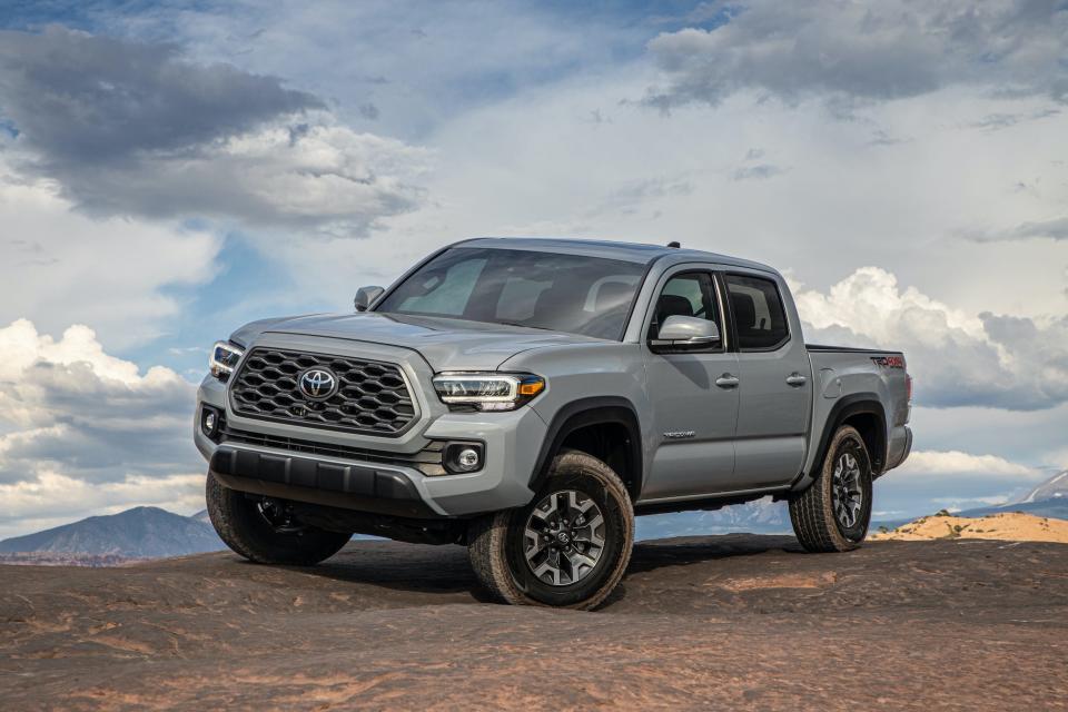 The 2020 Toyota Tacoma.