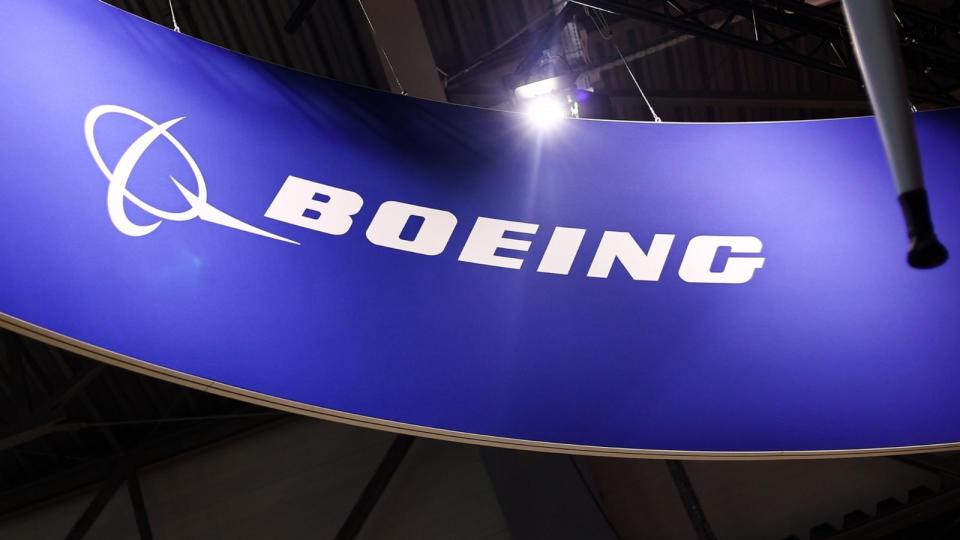 PHOTO: Boeing logo is seen during defense industry exhibition in Kielce, Poland, on Sept. 3, 2024. (NurPhoto via Getty Images, FILE)