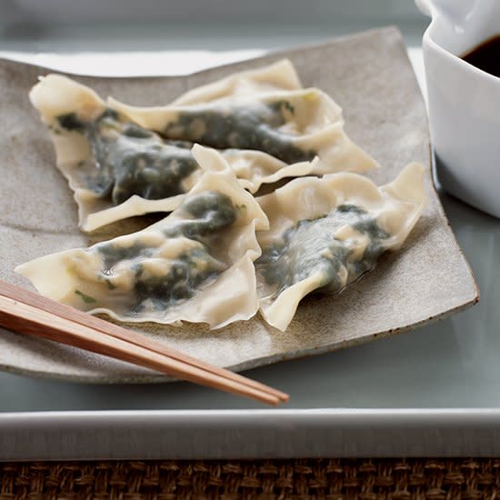 Spinach and Tofu Dumplings