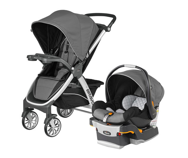 Chicco Bravo Standard Stroller with KeyFit 30 Infant Car Seat (Photo via Best Buy Canada)