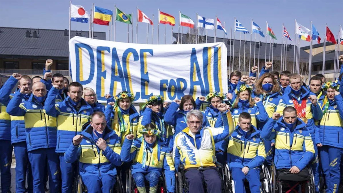 Paralympics Ukraine's incredible act at Winter Games amid invasion