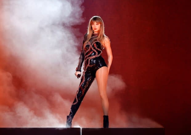 <em>Swift on her "Eras" tour in 2023.</em><p>Photo: Kevin Winter/Getty Images for TAS Rights Management</p>