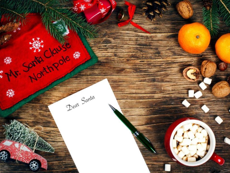4) Write Letters to Santa