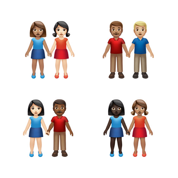 Some of the new emojis coming in Spring 2019. (Source: Apple)