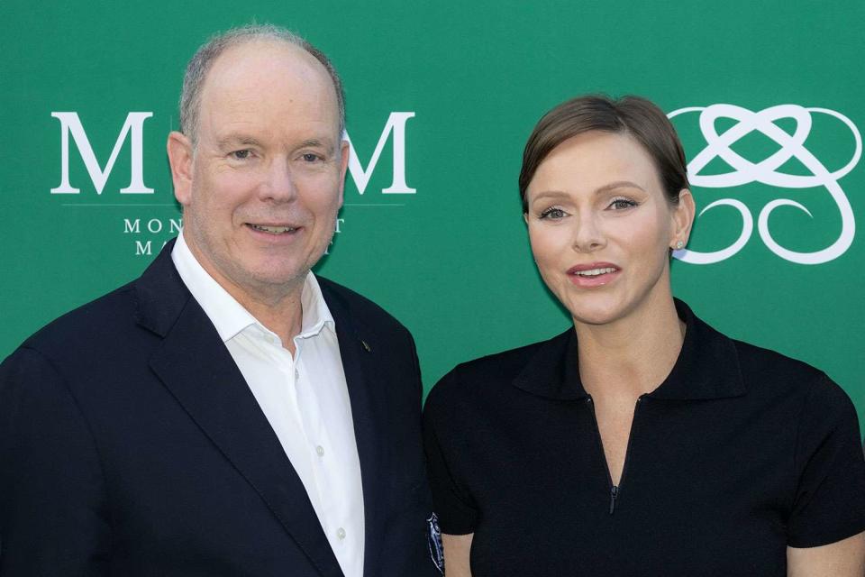 <p>The Image Direct </p> Prince Albert and Princess Charlene of Monaco