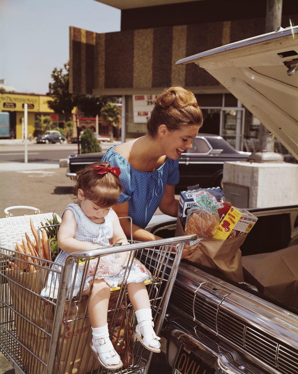 Circa 1960s: Don't Forget the Candy