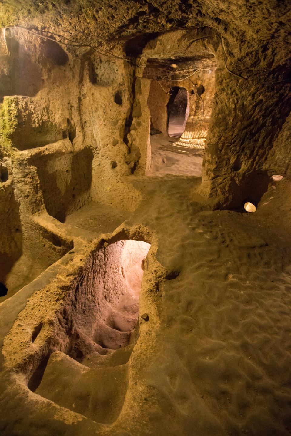 Derinkuyu, Turkey's underground city.