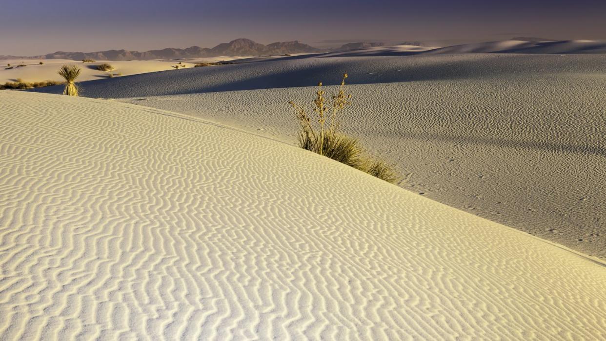 scenic view of desert against sky, holloman air force base, united states