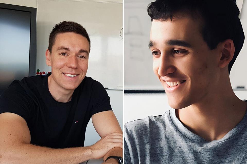 Sélim Benayat (CEO) und Mugeeb Hassan (CTO, rechts) haben gemeinsam Creatorspace gegründet 