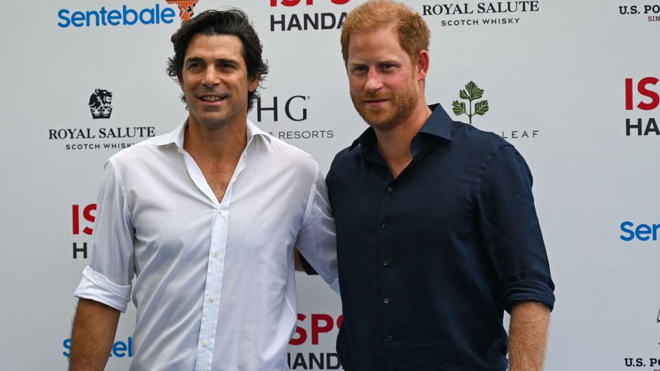 prince harry nacho figueras senteble polo match