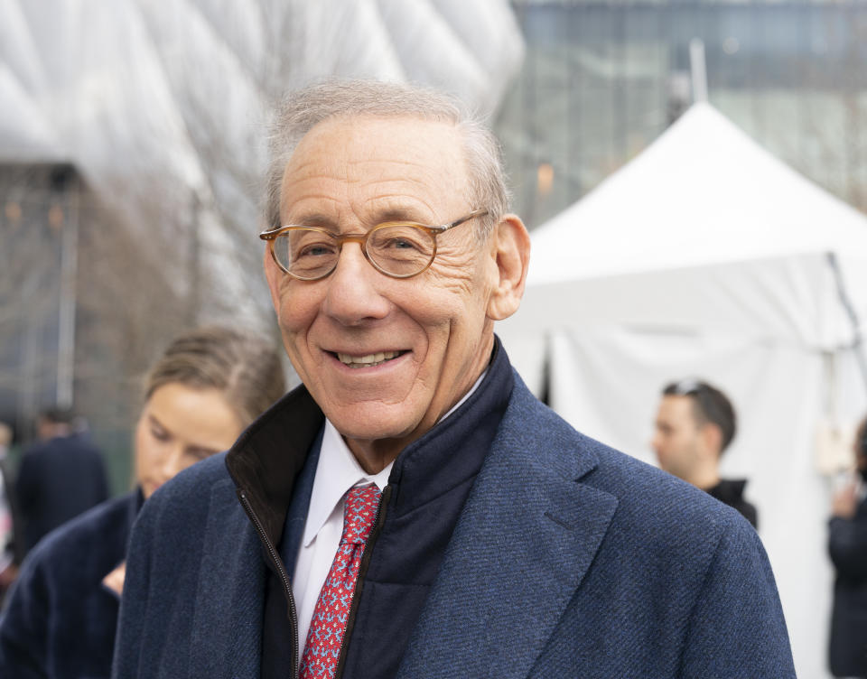 HUDSON YARDS, NEW YORK, UNITED STATES - 2019/03/15: Hudson Yards is lagest private development in New York. Chairman of Related Companies Stephen Ross attends opening day at Hudson Yards of Manhattan. (Photo by Lev Radin/Pacific Press/LightRocket via Getty Images)