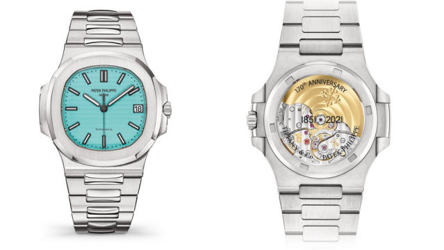 The auction price of this Tiffany Blue Nautilus will make you gasp