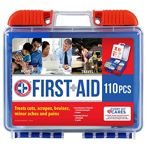 Be Smart Get Prepared 110 Piece First Aid Kit (Amazon / Amazon)