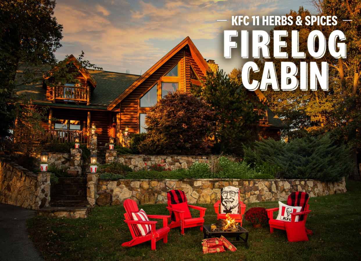 Kentucky Fried Chicken Log Cabin (Courtesy: KFC)