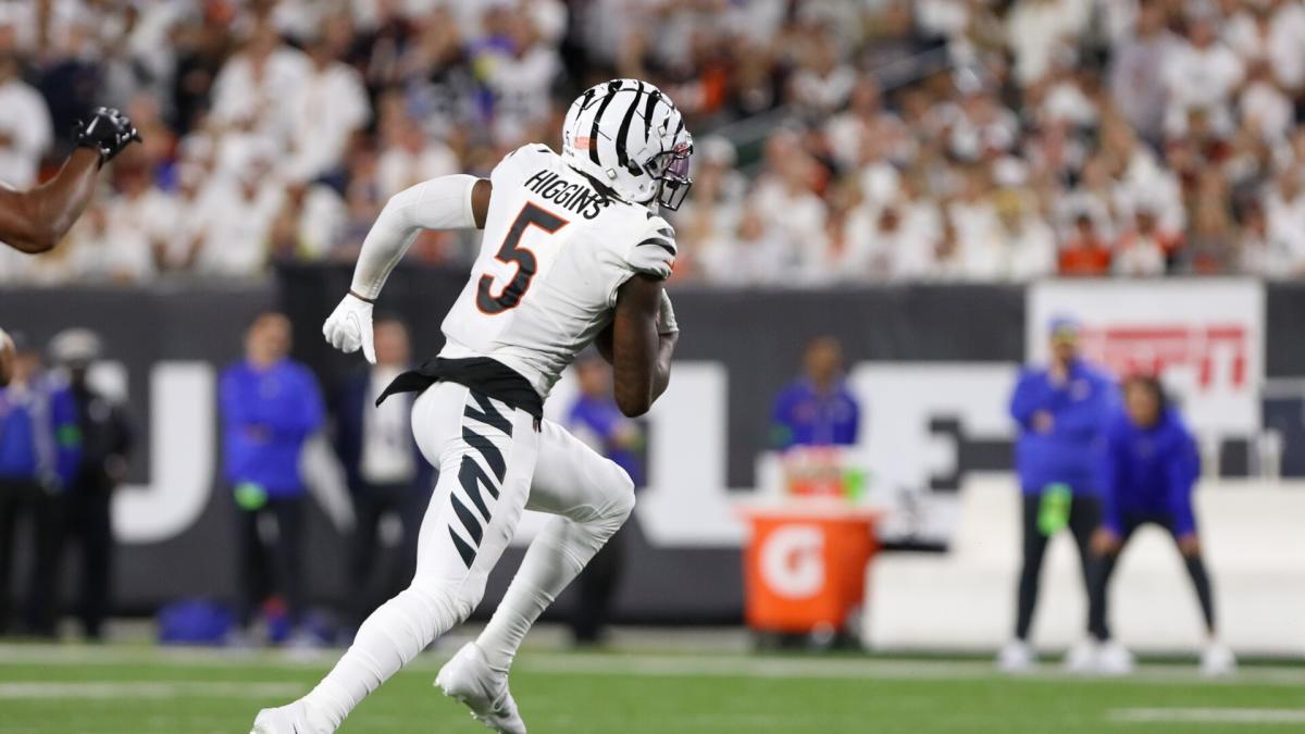 Bengals reportedly won't extend WR Tee Higgins before Week 1