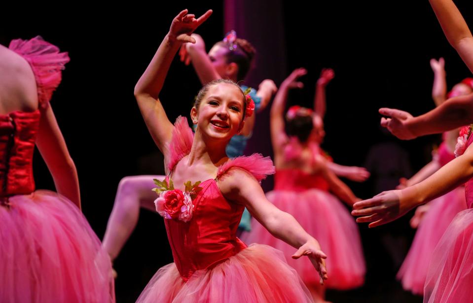 Ireland Wilson and other members of the Springfield Ballet perform "The Nutcracker" at the Landers Theatre on Wednesday, Dec. 18, 2019.