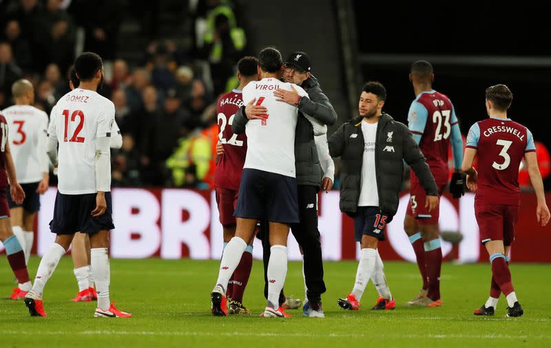 Premier League - West Ham United v Liverpool