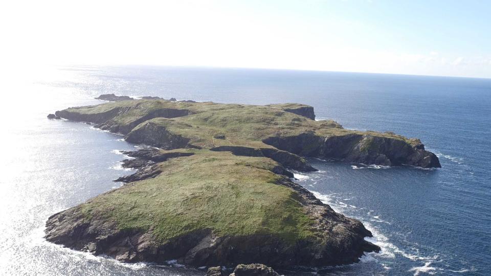 High Island, off the coast of Galway, Ireland. Photo: Spencer Auctioneers