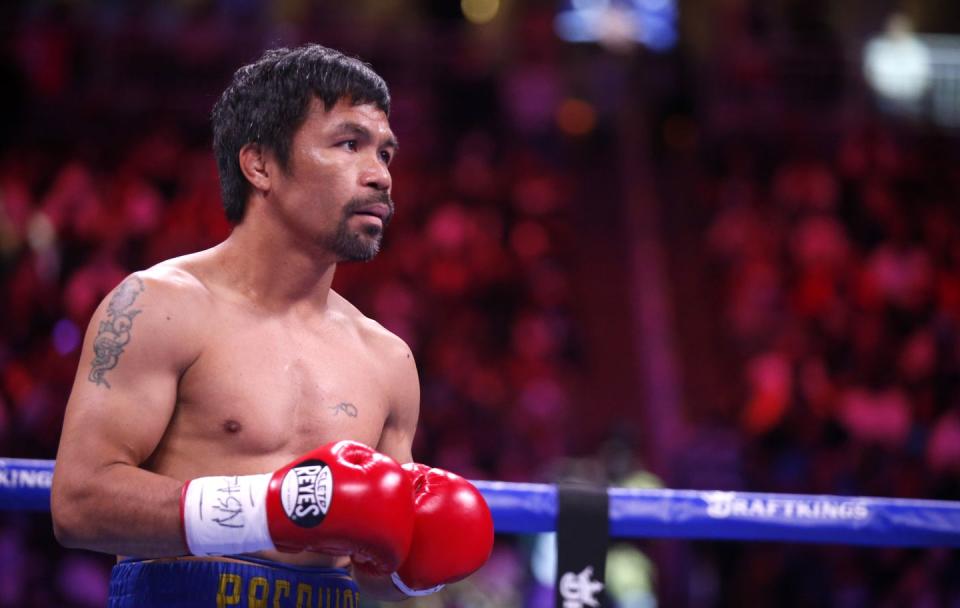 <p>Serving until 2022, former professional boxer Manny Pacquiao was elected a Senator of the Philippines in 2016. The only 8-time division world champion in the history of boxing, Pacquiao announced his candidacy for President of the Philippines in September 2021, announcing his retirement from boxing just over a week later.</p>