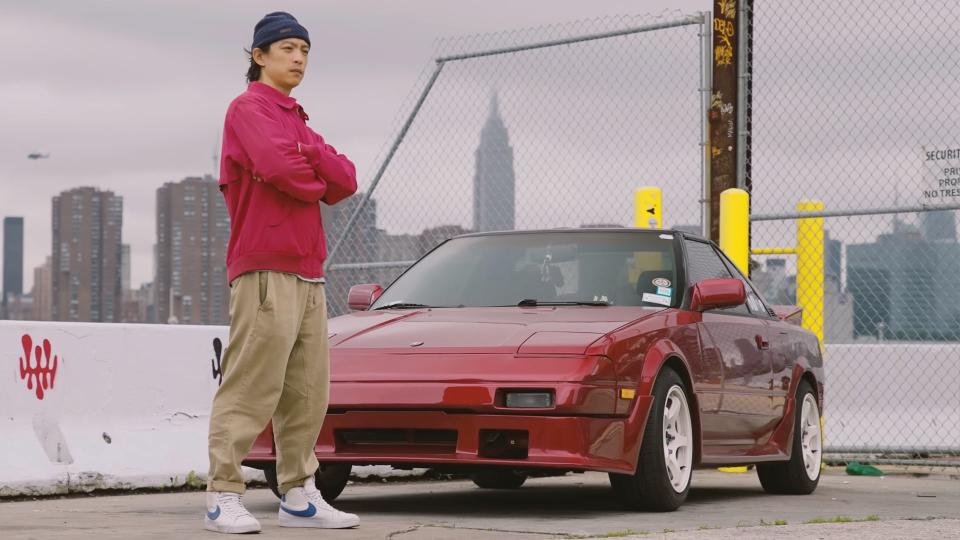 Stan Karr Yeung with his Supercharged Toyota MR2