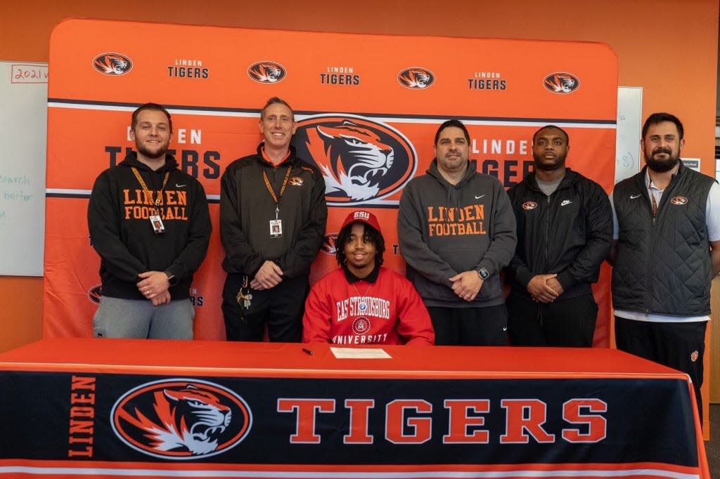 Linden’s Davon McClintock signed to play football at East Stroudsburg