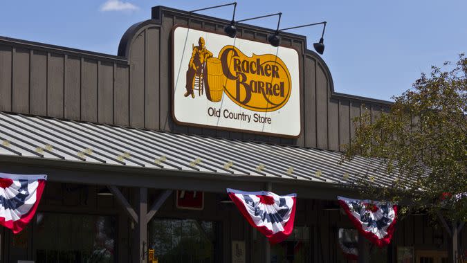 Indianapolis - Circa June 2016: Cracker Barrel Old Country Store Location.