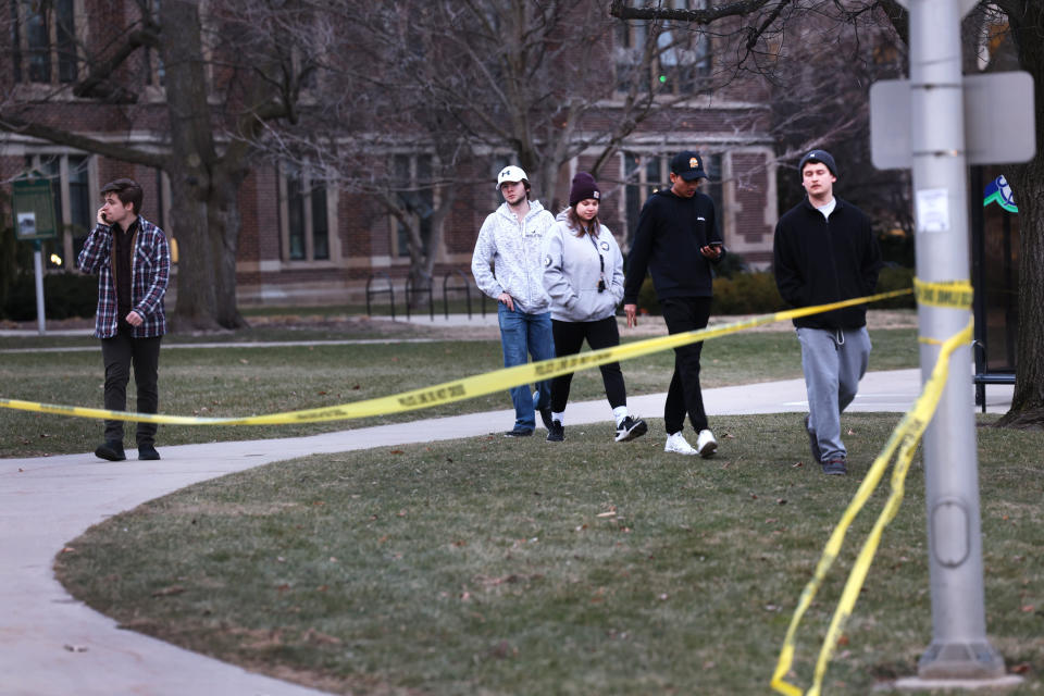 Gunman Kills Three And Wounds Five At Michigan State University (Scott Olson / Getty Images)