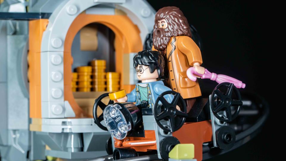 The Lego Harry Potter Gringotts Wizarding Bank