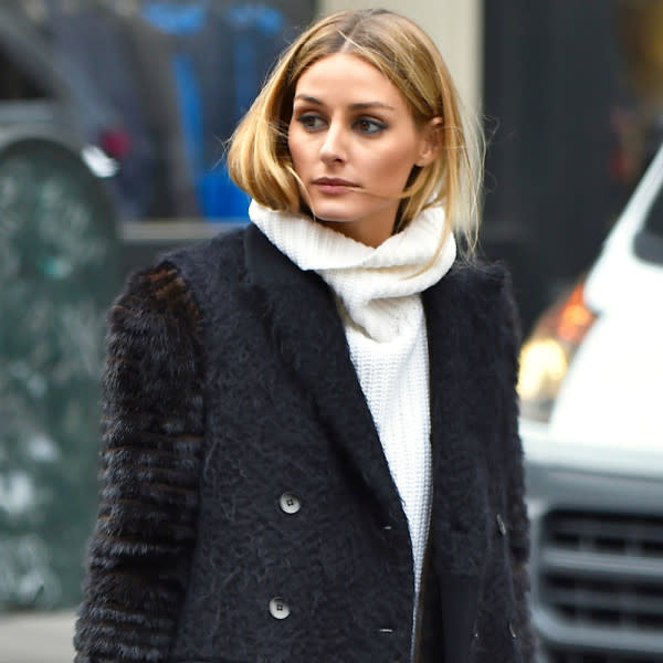 Olivia Palermo Winter Smoky Eye