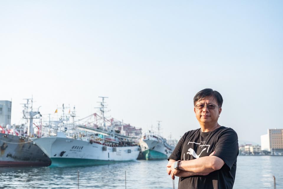高雄區漁會總幹事黃昭欽長期在民間經營遠洋漁業，未來擔任農業部政次，可望讓政策推動更符合產業需求。（攝影／吳尚鴻）