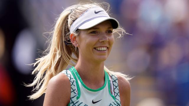 Katie Boulter not feeling pressure of being British number one at Wimbledon