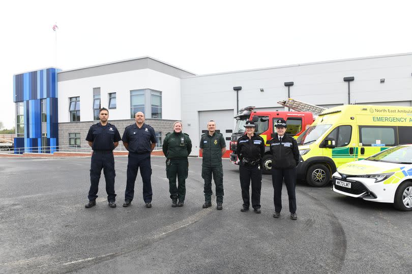Regional emergency services unite at the UK's first carbon-neutral Tri-Station.