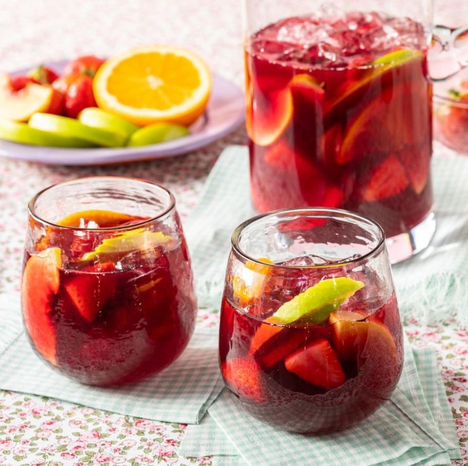 Mix things up with a sangria party.