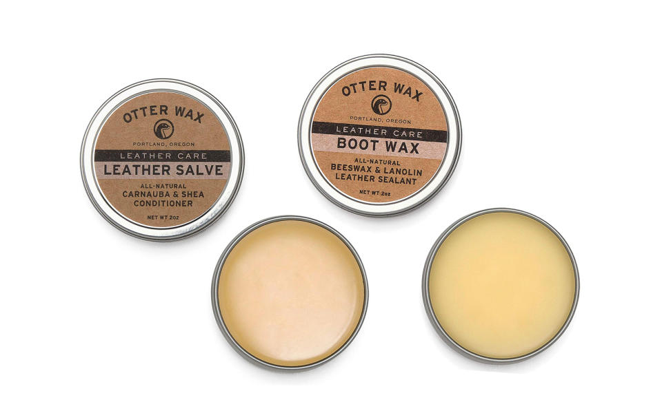 To Waterproof Your Shoes: Otter Wax Leather Salve and Boot Wax