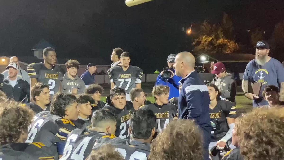 WATCH Toms River North football celebration