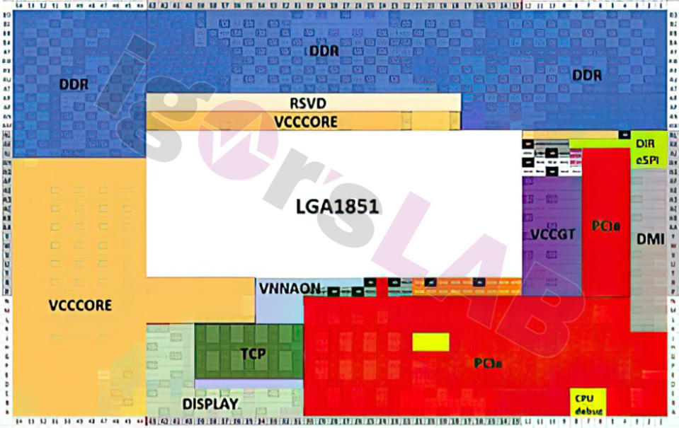 Socket LGA1851 schematics