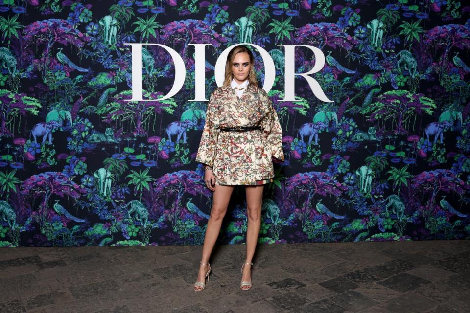Cara Delevingne (Getty Images for Christian Dior)