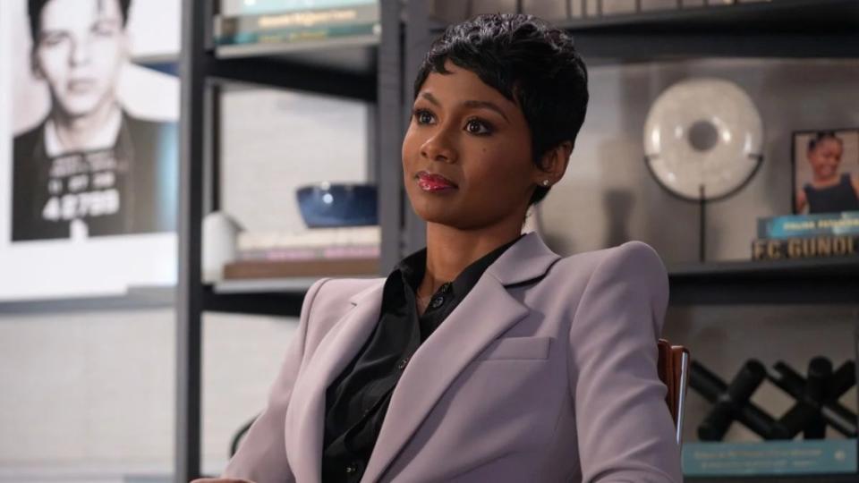 Emayatzy Corinealdi as “Jax Stewart” in "Reasonable Doubt" Season 2 (Photo credit: Disney/Crystal Power)