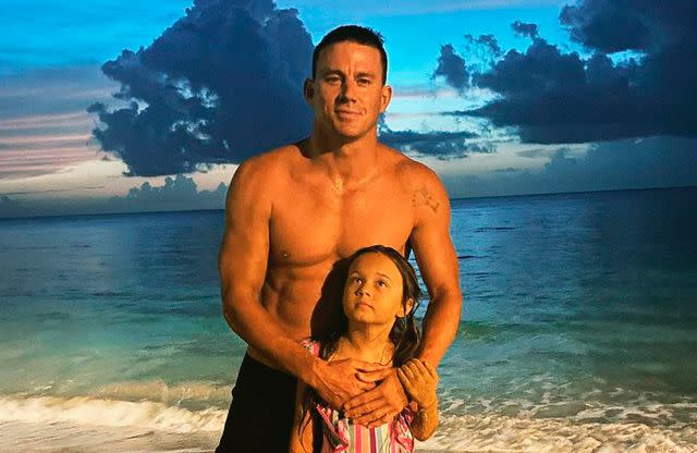 channing tatum/instagram Channing Tatum and his daughter, Everly